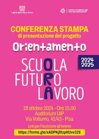 Progetto di Orientamento “Scuola Futuro Lavoro” ed. 2024 – conferenza stampa